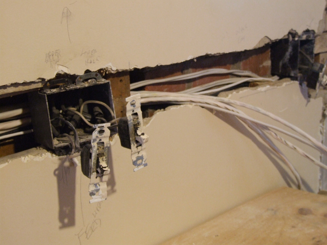 How to Rewire a House With Plaster Walls? 